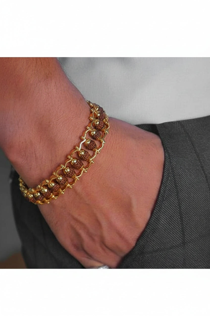 DIVIN Rudraksha Bracelet for Meditation