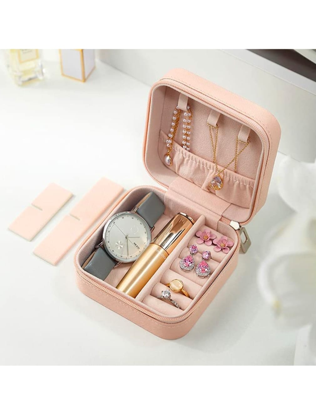 Portable Travel Jewellery Box