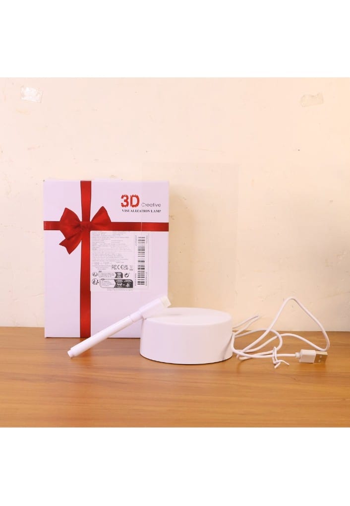 LED Acrylic Writing Message Board Night Lamp with Marker Pen – USB Powered Reusable Note Board Light for Home, Office, Study Desk, Kids Room, and Gift Item