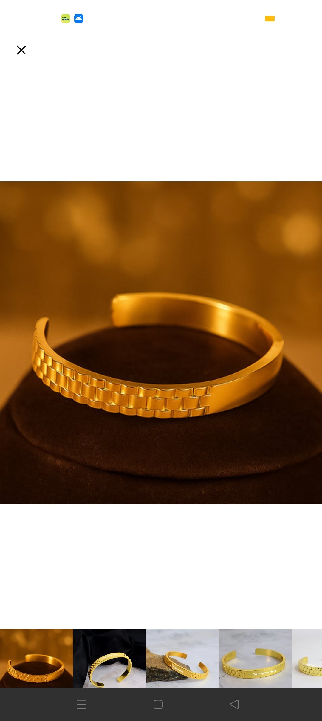 Emphasis on Gifting & Value (Most Engaging)
"This festive season, give the gift of elegance! ✨
Our exclusive Jewelry Combo Offer includes stunning Jhumkas, a beautiful Bangle, and a timeless Golden Rose, all in a gorgeous presentation box.
Get this enti