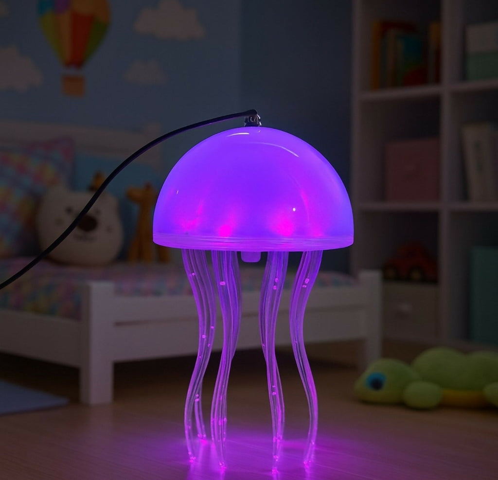 3D Jellyfish LED Night Lamp.