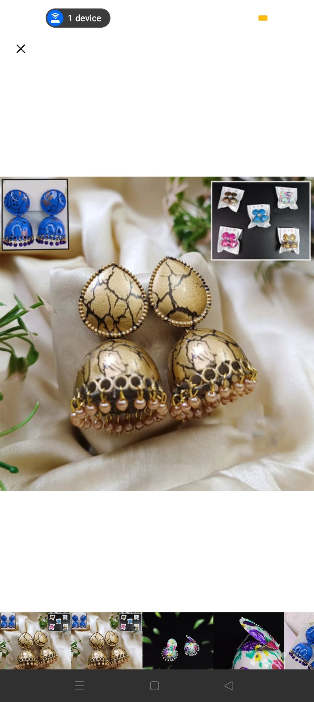 Emphasis on Gifting & Value (Most Engaging)
"This festive season, give the gift of elegance! ✨
Our exclusive Jewelry Combo Offer includes stunning Jhumkas, a beautiful Bangle, and a timeless Golden Rose, all in a gorgeous presentation box.
Get this enti